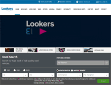 Tablet Screenshot of lookers.co.uk